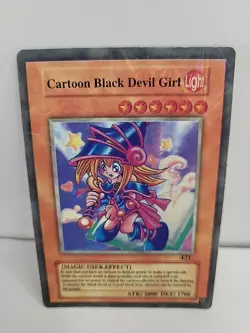 Yu-Gi-Oh! TCG Fake Card Poorly Translated Funny Holo - Toon Dark Magician Girl - Image 1