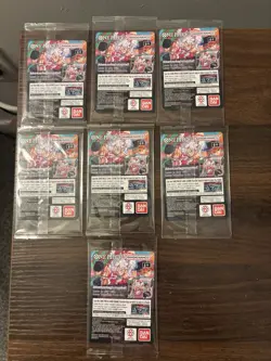 Bandai One Piece CCG US Voyage Monkey D. Luffy Holo Lot of 7 Cards - Image 2