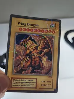 Yu-Gi-Oh! TCG Fake Card Poorly Translated Funny Holo - Winged Dragon of Ra - Image 2