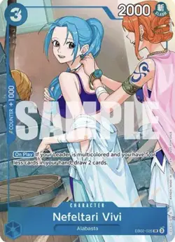 Nefeltari Vivi EB02-026 EB03 Dash Pack SR Alt NM One Piece Canadian Seller! - Image 1