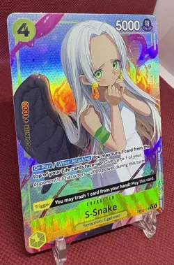 S-Snake OP13-114 R Alt Art One Piece Carrying on His Will NM/M - Image 2
