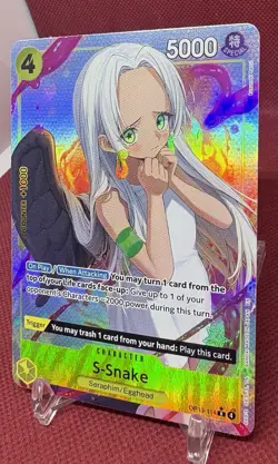 S-Snake OP13-114 R Alt Art One Piece Carrying on His Will NM/M - Image 3