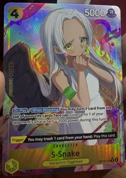 S-Snake OP13-114 R Alt Art One Piece Carrying on His Will NM/M - Image 5