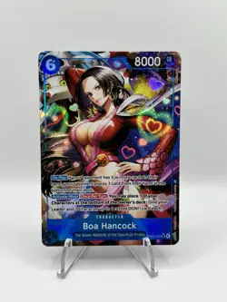 One Piece CCG Boa Hancock EB03-026 Alt Art SR - English - PACK FRESH MINT - Image 1