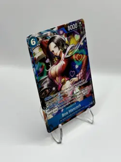 One Piece CCG Boa Hancock EB03-026 Alt Art SR - English - PACK FRESH MINT - Image 3