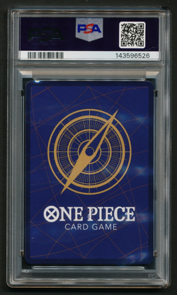 Shanks OP09-004 Alt Art One Piece 2024 Emperors in the New World English PSA 10 - Image 2