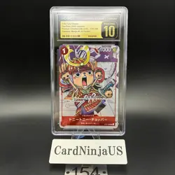 CGC 10 PRISTINE Tony Tony Chopper Parallel ST01-006 C 25th Edition ONE PIECE 154 - Image 1