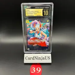 CGC 10 PRISTINE Yamato Flagship Battle OP04-112 PROMO SR One Piece [PAR] 39 - Image 1