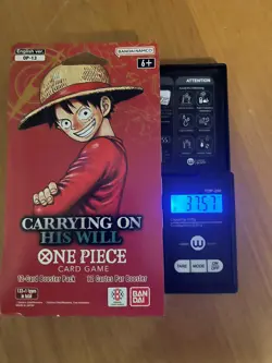 One Piece OP-13 CARRYING ON HIS WILL Sleeved Booster Pack - Heavy - 37.57g 🔥🔥 - Image 1
