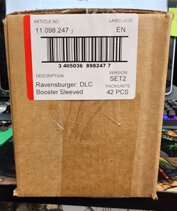 Sealed Case Box of 42 Sleeved Booster Packs Rise of the Floodborn Disney Lorcana - Image 2