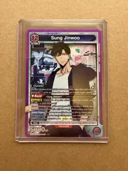 SUNG JINWOO SR UE17BT/SLG-1-022 UNION ARENA SOLO LEVELING NM - Image 1