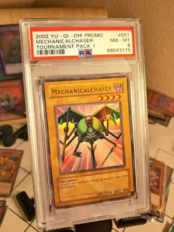Mechanicalchaser TP1-001 Tournament Pack 1 Unlimited PSA 8 NM/Mint Yu-Gi-Oh! - Image 2