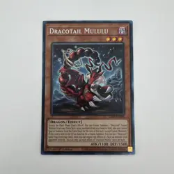 Yu-Gi-Oh! Dracotail Mululu - JUSH-EN005 - Collector’s Rare - 1st Ed. NM - Image 1
