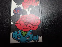 Pokemon Traditional Poker Playing Card Hanafuda Venusaur #8 NM- or NM/EX - Image 4