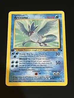 Articuno First Edition Non-Holo Card 17/62 Fossil Regular- Pokemon TCG- NM/LP+🧊 - Image 3