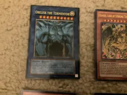 Yugioh 1996 God Cards Lot Of 6 Cards - Image 2