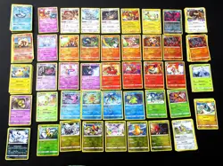 196 "Rare" Pokemon Cards - Every Card is Rare - Includes Holos - No Duplicates! - Image 1