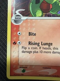 Pokemon Larvitar EX Delta Species 73/113 Reverse Holo Stamped LP+ Excellent Card - Image 5