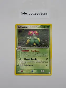 Bellossom 16/101 Hidden Legends Rare Pokemon Card 2004 Non Holo LP-NM - Image 1