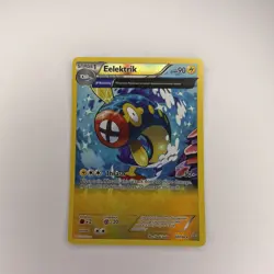 Eelektrik (Alpha) 64/160 Reverse Holo Rare XY - Primal Clash Pokemon Card - Image 1