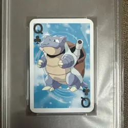 1999 BICYCLE POKEMON MINI PLAYING CARDS BLUE DECK BLASTOISE PSA10 POP 33 - Image 2