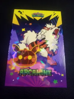 Pokemon 2024 Card Database Halloween Set Arcanine Cracked Holo Peru US Seller - Image 1
