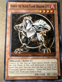 Yu-Gi-Oh Starter Deck: Kaiba Reloaded - Horus The Black Flame Dragon YSKR-EN019 - Image 1