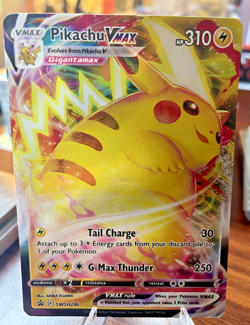Pokemon card - Pikachu VMax SWSH286 Black Star Promo - MP - Image 1