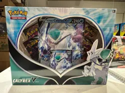 Pokemon Ice Rider Calyrex V Box Sealed Promo Jumbo Card Chilling Reign TCG MINT - Image 1