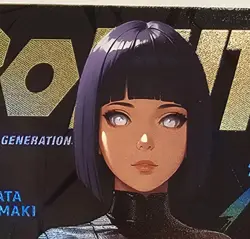 Hinata Boruto Anime Sexy Waifu Comic Card - Image 1
