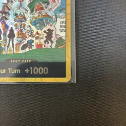 Egghead OP14 Gold Don!! Manga Azure Sea's Seven One Piece Card English MINT - Image 4