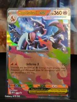Mega Charizard X & Y EX 029 & 031 Promo Pokemon Cards - Image 2