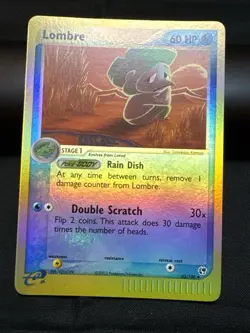 Lombre 45/100 Reverse Holo EX Sandstorm Pokemon Card 2003 LP - Image 1