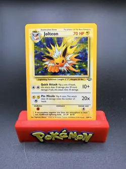 Jolteon - 4/64 - Pokemon Jungle Unlimited Holo Rare Card WOTC NM - Image 1