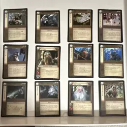 Decipher Lord of the Rings TCG Two Towers 24 Rare Card Lot (2 of each) - Image 1