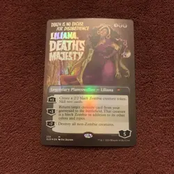 Liliana Death's Majesty Secret Lair Drop Foil 232 NM+ Unplayed MTG Magic Card - Image 1