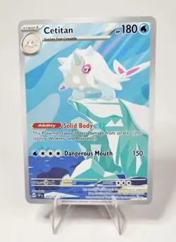 Pokemon Card TCG - Cetitan 201/191 - Surging Sparks - Illustration Rare Holo NM - Image 1