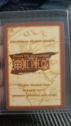 BANDAI One Piece Hyper Battle H31 LUFFY CREW SCARCE EARLY CARD - Image 2