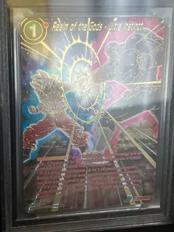 BGS 9.5 Dragon Ball Super Card Game | Realm of the Gods Ultra Instinct BT16-018 - Image 3