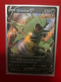 Tyranitar V SWSH109 SWSH: Sword & Shield Promo Cards Holo - Image 1