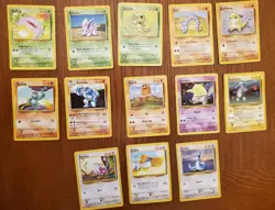 Lot of 24 Pokemon TCG Base Set Unlimited cards WOTC Vintage Non-Holo - Image 3