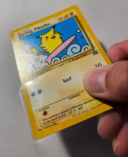Pokemon Card - TCG Surfing Pikachu Promo Card #28 - Image 5