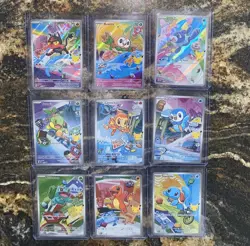 Pokemon 2026 First Partner Illustration Collection Series 1 Promos Set 9 Cards A - Image 1