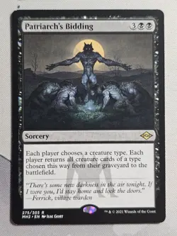 Mtg Patriarch's Bidding Modern Horizons 2 Lp - Image 1