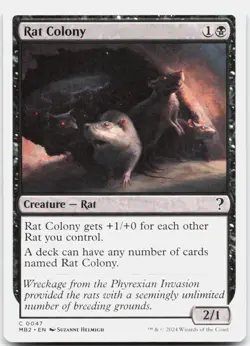 Rat Colony (White Border) *Regular* MB2 47 NM - Image 1