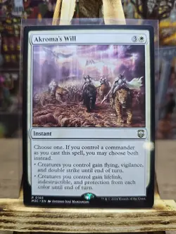 Akroma's Will Commander: Modern Horizons 3 Regular - Image 1