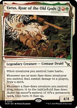 Yarus, Roar of the Old Gods (Showcase) R Murders at Karlov Manor 375 NM FOIL - Image 1