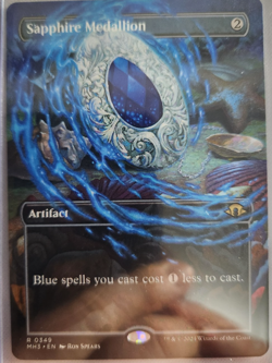 MTG - 2024 Modern Horizons 3 - Sapphire Medallion - Unplayed - Pack to sleeve - Image 1