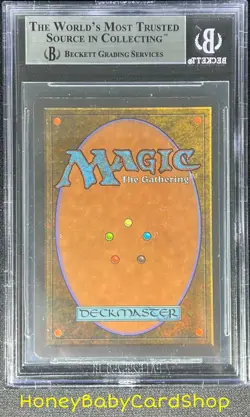 MTG 3rd Edition Revised 1994 Wheel of Fortune BGS 9.0Q++ (Quad++) Mint OldSchool - Image 2