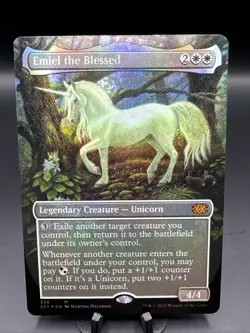 Emiel the Blessed (Borderless) Double Masters 2022 Foil - Image 1
